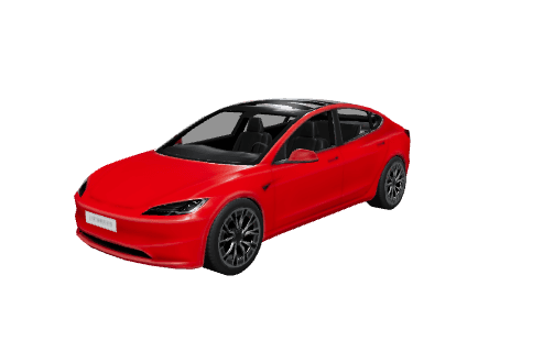 Tesla Model 3 light show preview